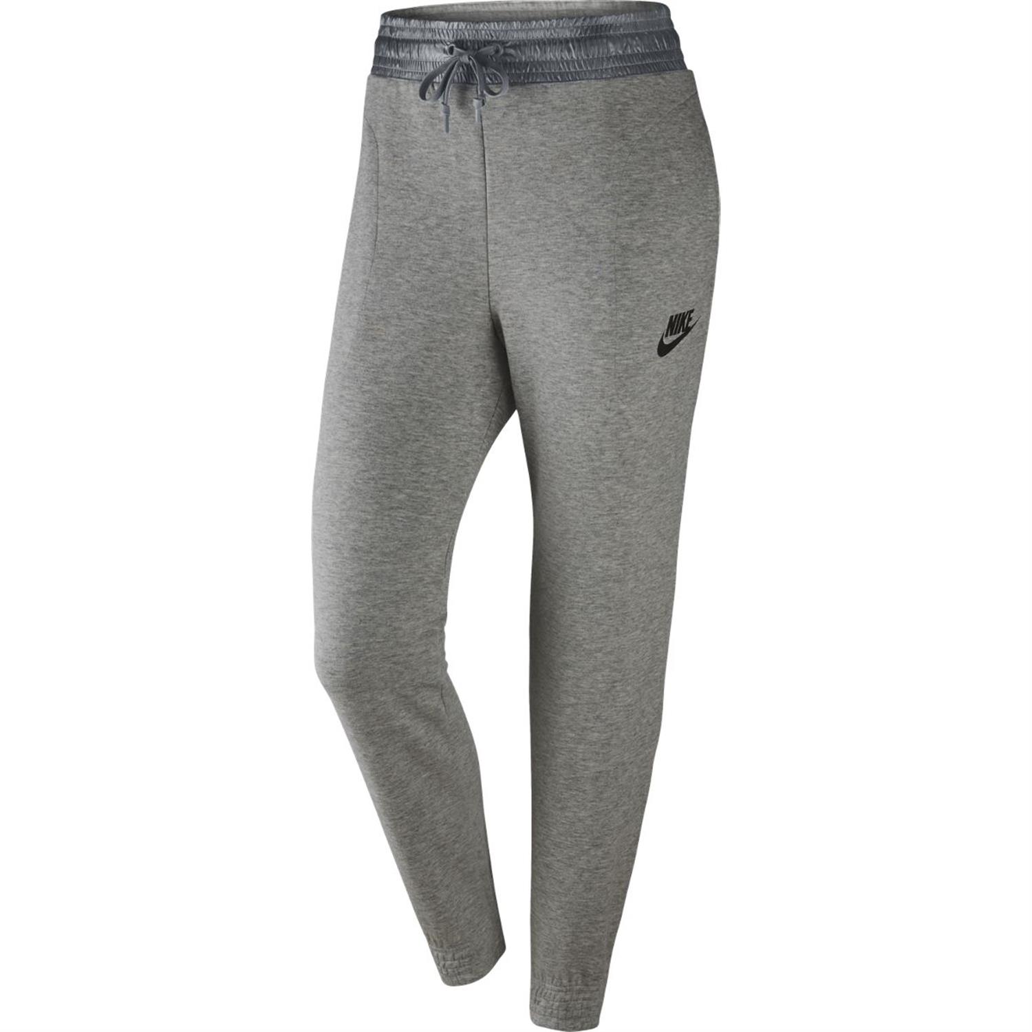 survetement nike femme gris et blanc